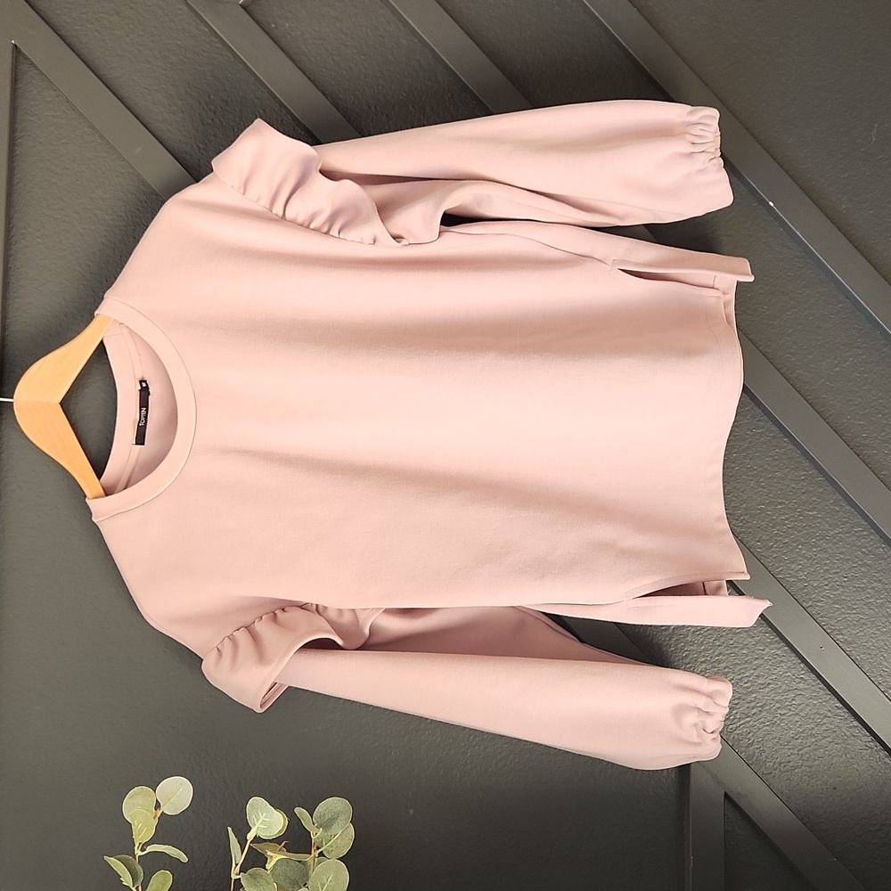 {TOPTEN} Sweatshirt pale pink color Size Small